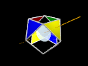 Rotations (123) du cuboctaèdre